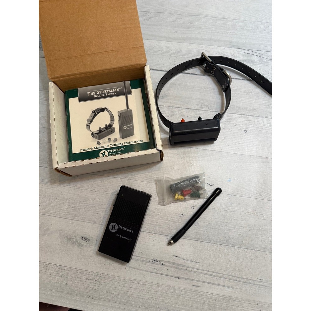 The sportsman tritronics dog training collar Not tested